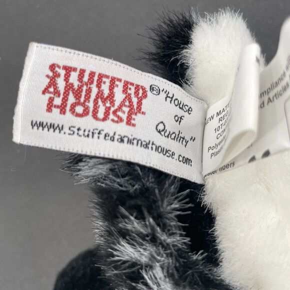 Maplefoot Babies Loon Bird Diver Plush Stuffed Toy Animal House Black White 6" - Picture 11 of 12